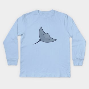 Majestic Bat Ray Kids Long Sleeve T-Shirt